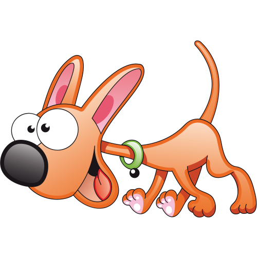 Autocollant Chien 8 Pour Enfants