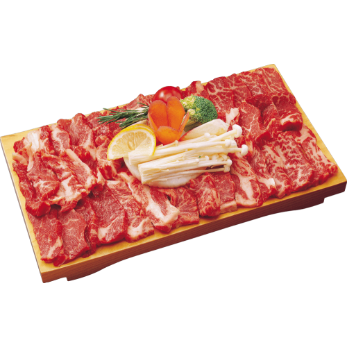 Autocollant Alimentation Charcuterie Plat