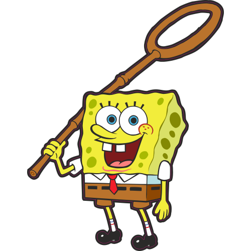 Autocollant Bob L'eponge