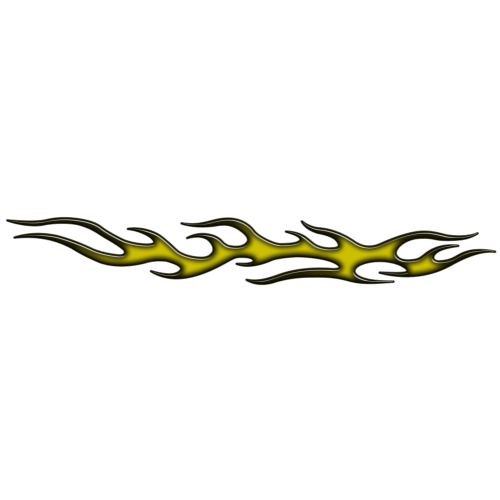 Autocollant Flaming Couleur