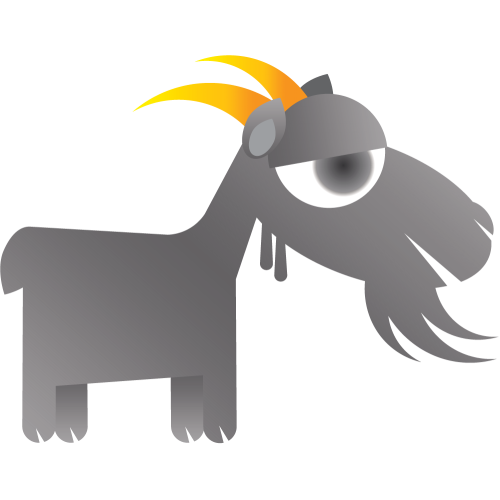 Autocollant Chevre Pour Enfants