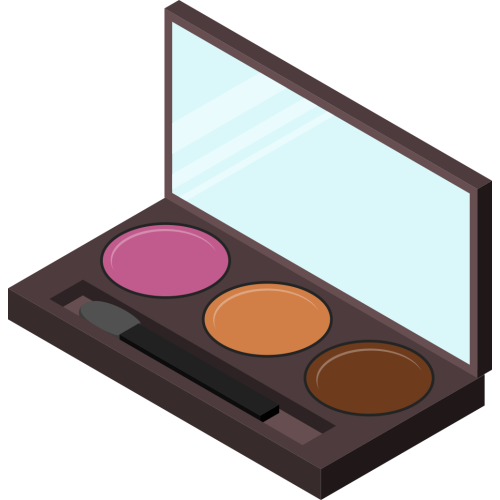 Autocollant Métier Esthétique Fard à Paupière