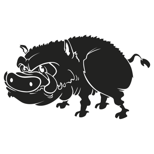Sticker Sanglier