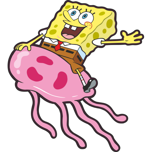 Autocollant Bob L'eponge