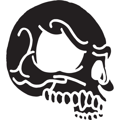 Sticker Tête De Mort