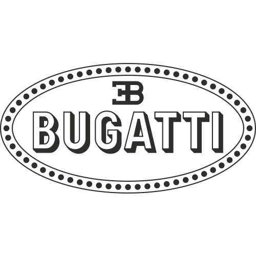 Sticker Bugatti Logo