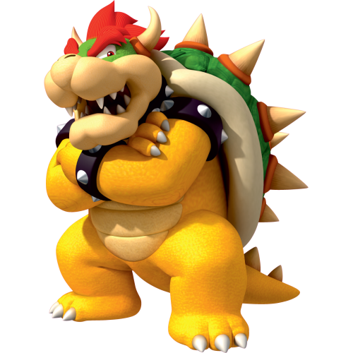 Autocollant Mario Bowser
