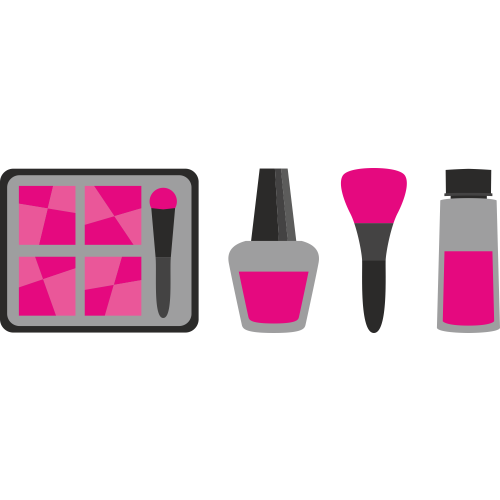 Autocollant Métier Esthétique Maquillage