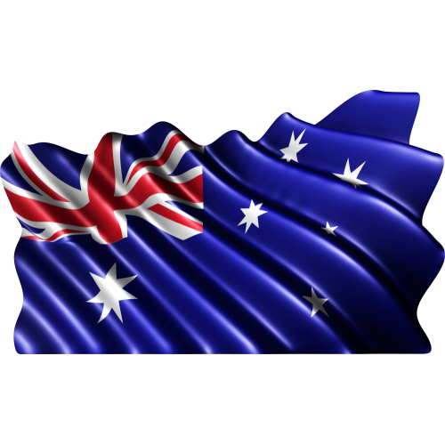 Autocollant Drapeau Australie