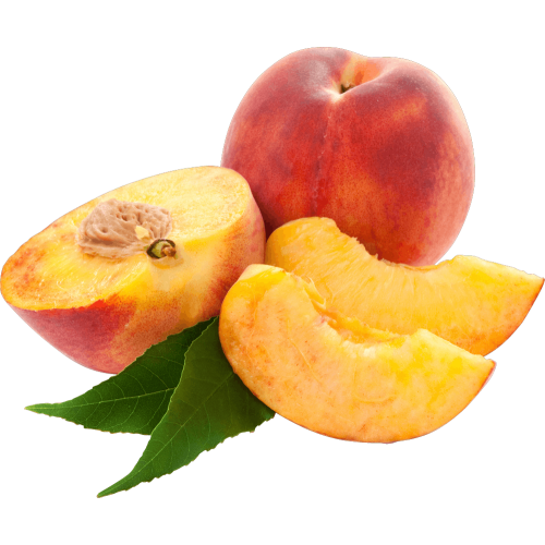 Autocollant Alimentation Fruit Pêche 3