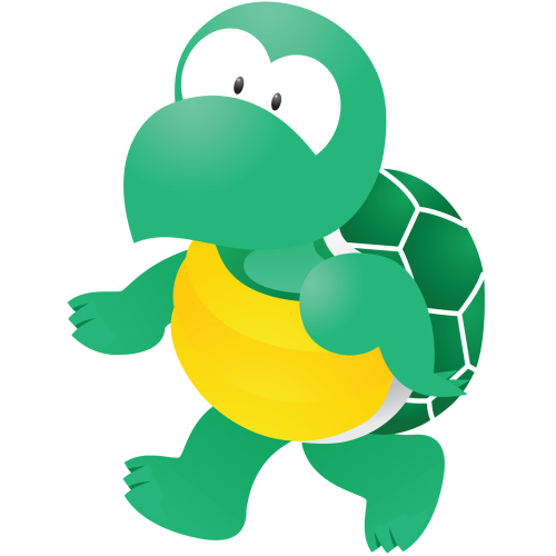 Autocollant Tortue 3 Pour Enfants