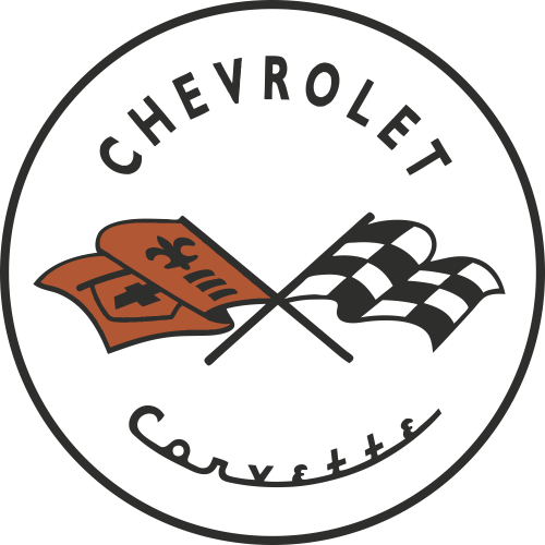 Autocollant Chevrolet Corvette