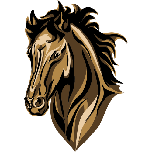 Autocollant Animaux Cheval 3