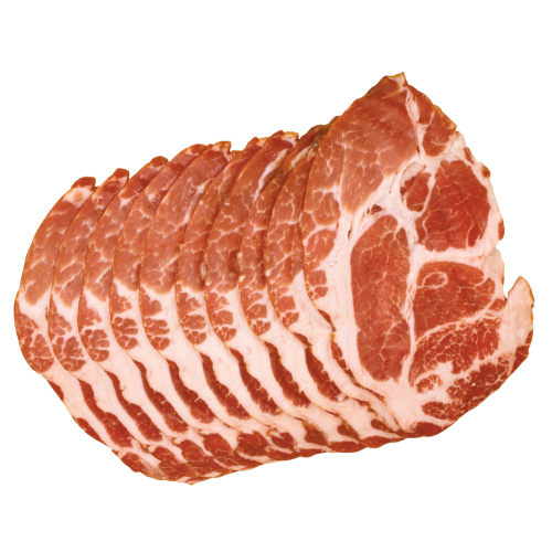 Autocollant Alimentation Charcuterie Jambon Cru
