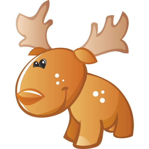 Autocollant Animaux Cerf