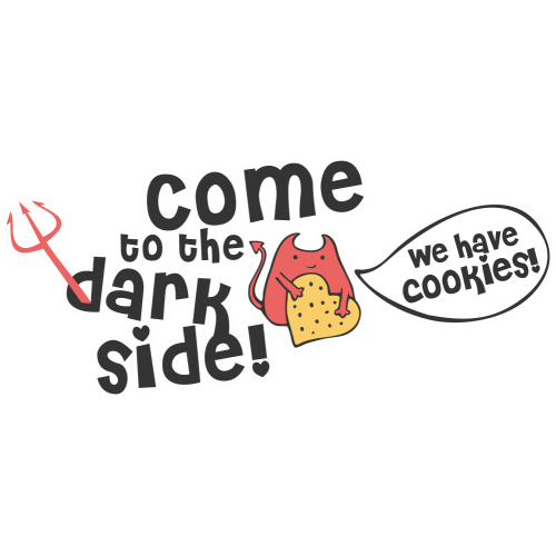 Autocollant Bd 9 Come To The Dark Side