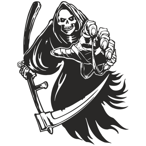 Autocollant Faucheuse