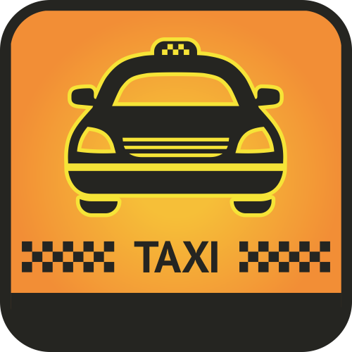 Autocollant Métier Transport Taxi 3