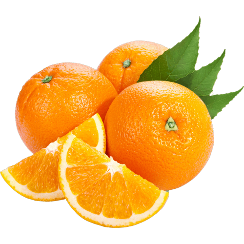 Autocollant Alimentation Fruit Orange 2