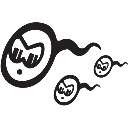 Sticker Jdm Spermatozoides
