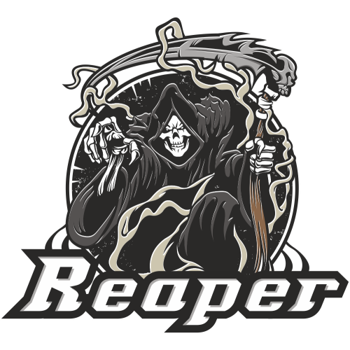 Autocollant Faucheuse Reaper