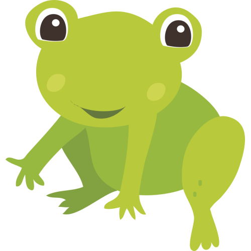 Autocollant Grenouille