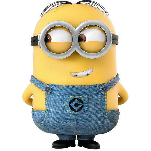Autocollant Minion Pose