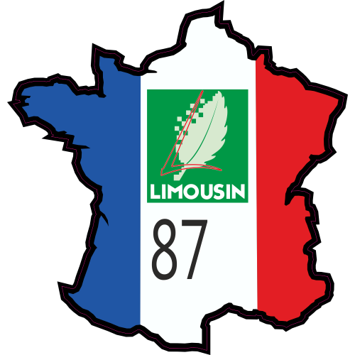 Autocollant Haute Vienne (limousin)