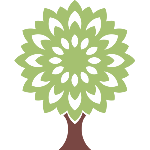 Autocollant Logo Nature Arbre 3