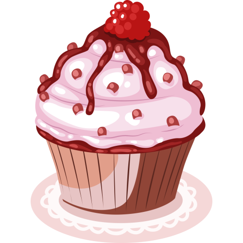 Autocollant Cup Cake 6