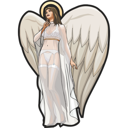 Autocollant Sexy Femme