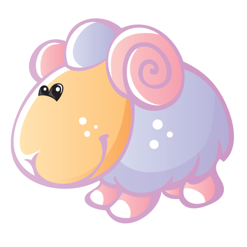 Autocollant Belier 2 Pour Enfants