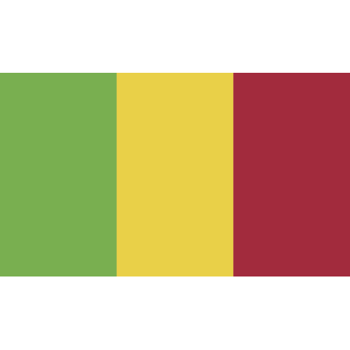 Autocollant Drapeau Mali