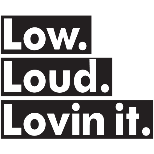 Sticker Jdm Low Loud Lovin It