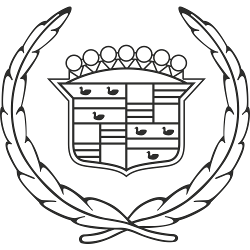 Sticker Cadillac Blason