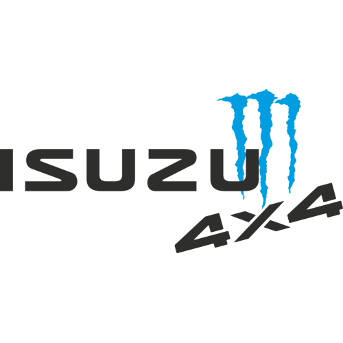 Autocollant Isuzu 4x4 Diable