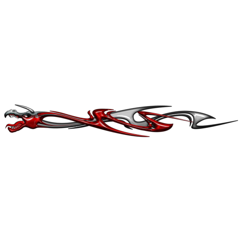 Autocollant Flaming Couleur