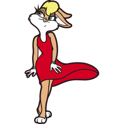 Autocollant Lola Bunny