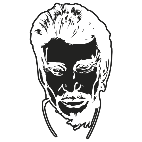 Sticker Johnny Halliday