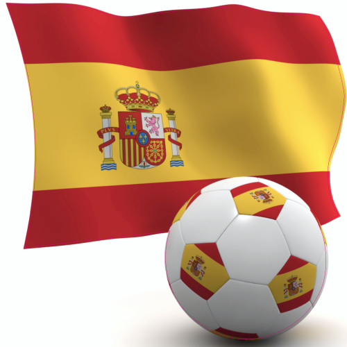 Autocollant Espagne Foot