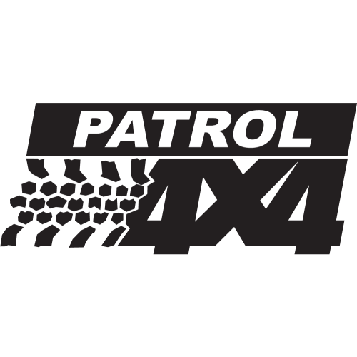 Sticker Logo 4x4 Patrol