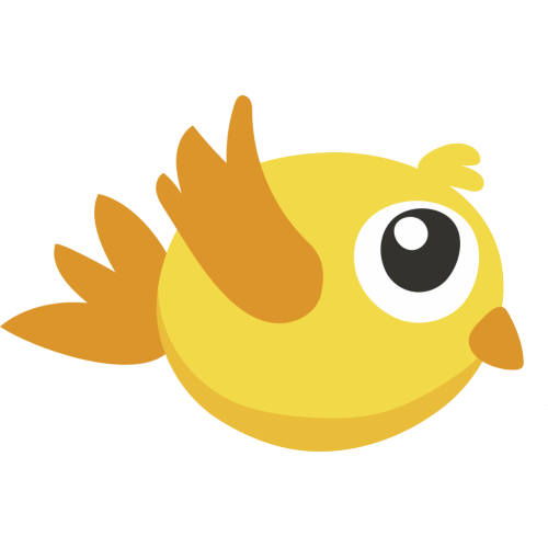 Autocollant Animaux Oiseau