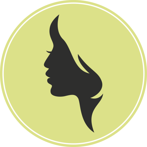 Autocollant Femme Ombre