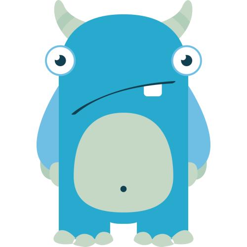 Autocollant Monstre Enfant