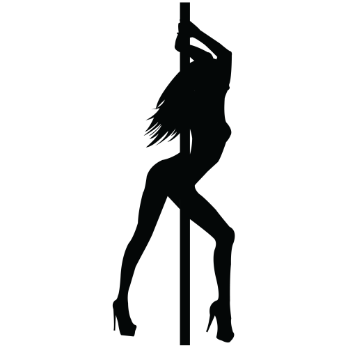 Sticker Silhouette Femme Sexy 32
