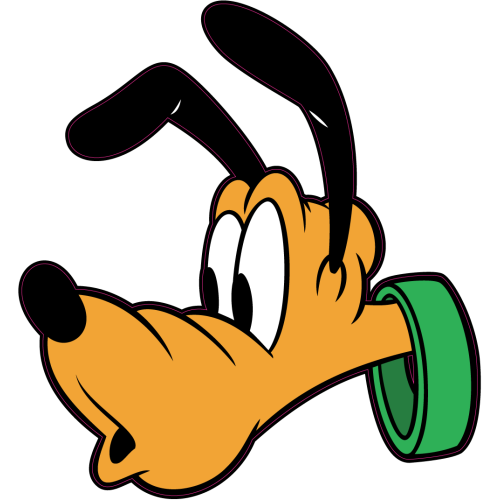 Autocollant Tete Plutot