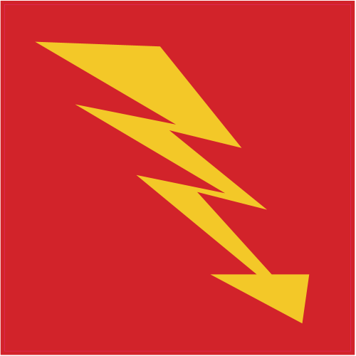 Autocollant Panneau Indication Electricité