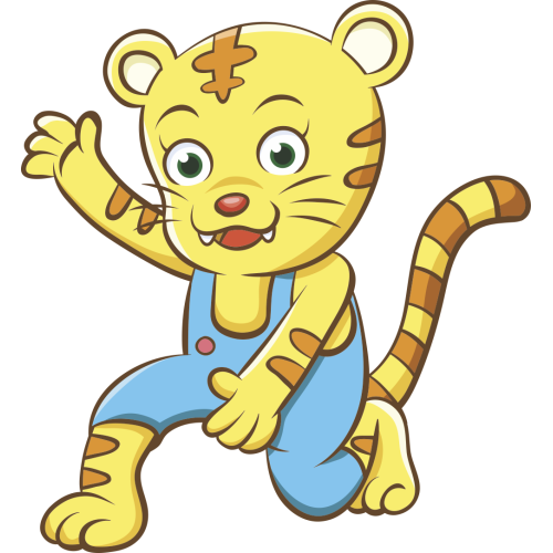 Autocollant Enfant Panthère