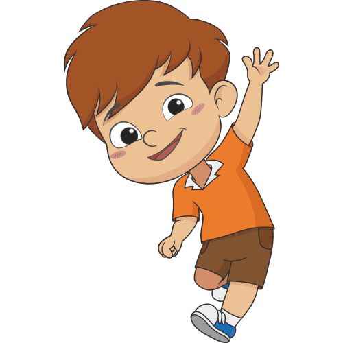 Autocollant Enfants Joyeux 1