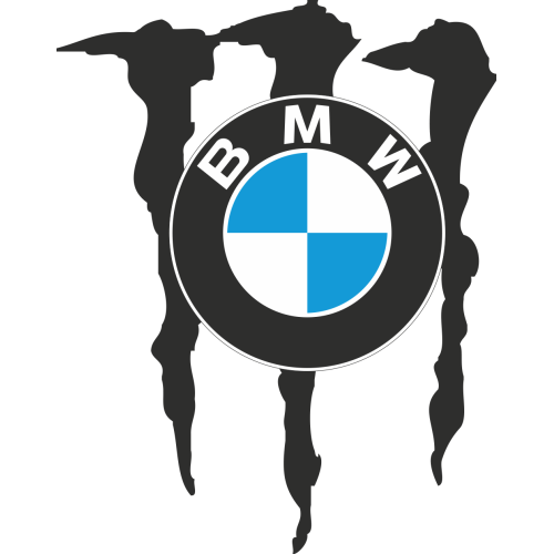 Autocollant Bmw Monster